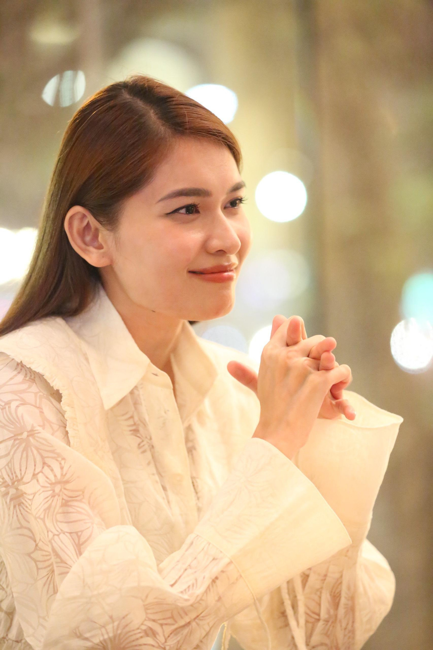 Á hậu Thùy Dung chia sẻ về cuộc sống sau hôn nhân. Ảnh: Trọng Tài.