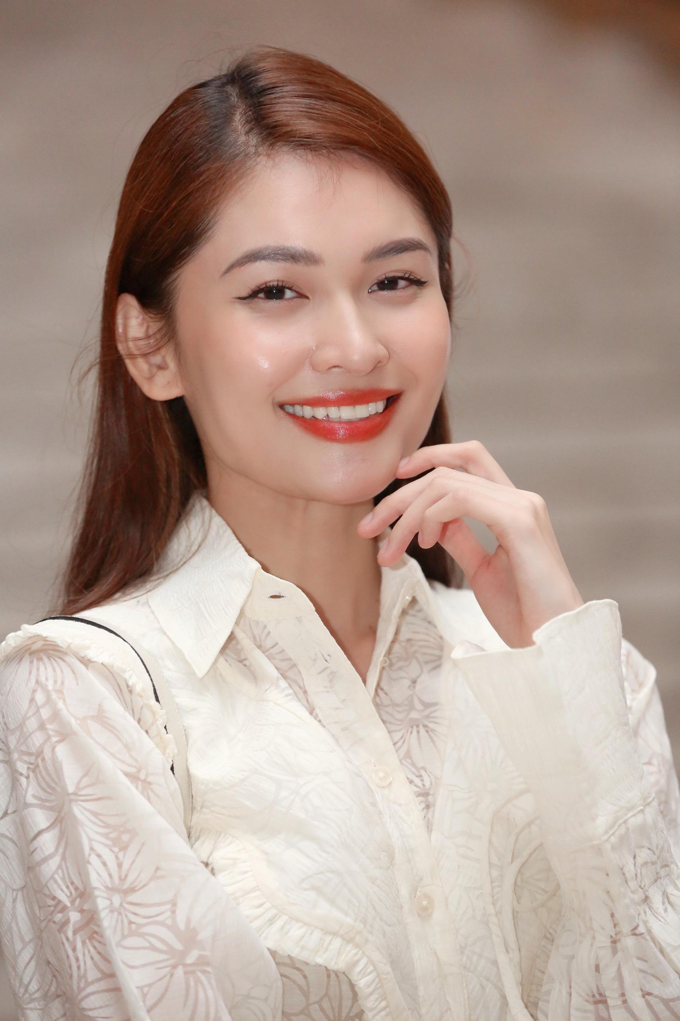 Thùy Dung cho biết ông xã hiền nhưng vẫn có những nguyên tắc riêng. Ảnh: Trọng Tài.