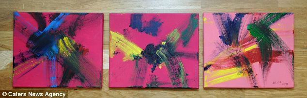 Đây thực sự là tác phẩm nghệ thuật độc đáo của chú lừa tám tuổi . Đây thực sự là tác phẩm nghệ thuật độc đáo của chú lừa tám tuổi