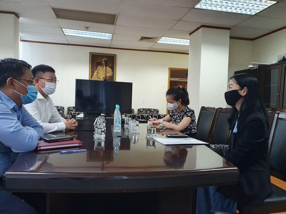 Hình ảnh buổi làm việc giữa Eva de Eva và báo Tiền Phong về chương trình Hình ảnh buổi làm việc giữa Eva de Eva và báo Tiền Phong về chương trình