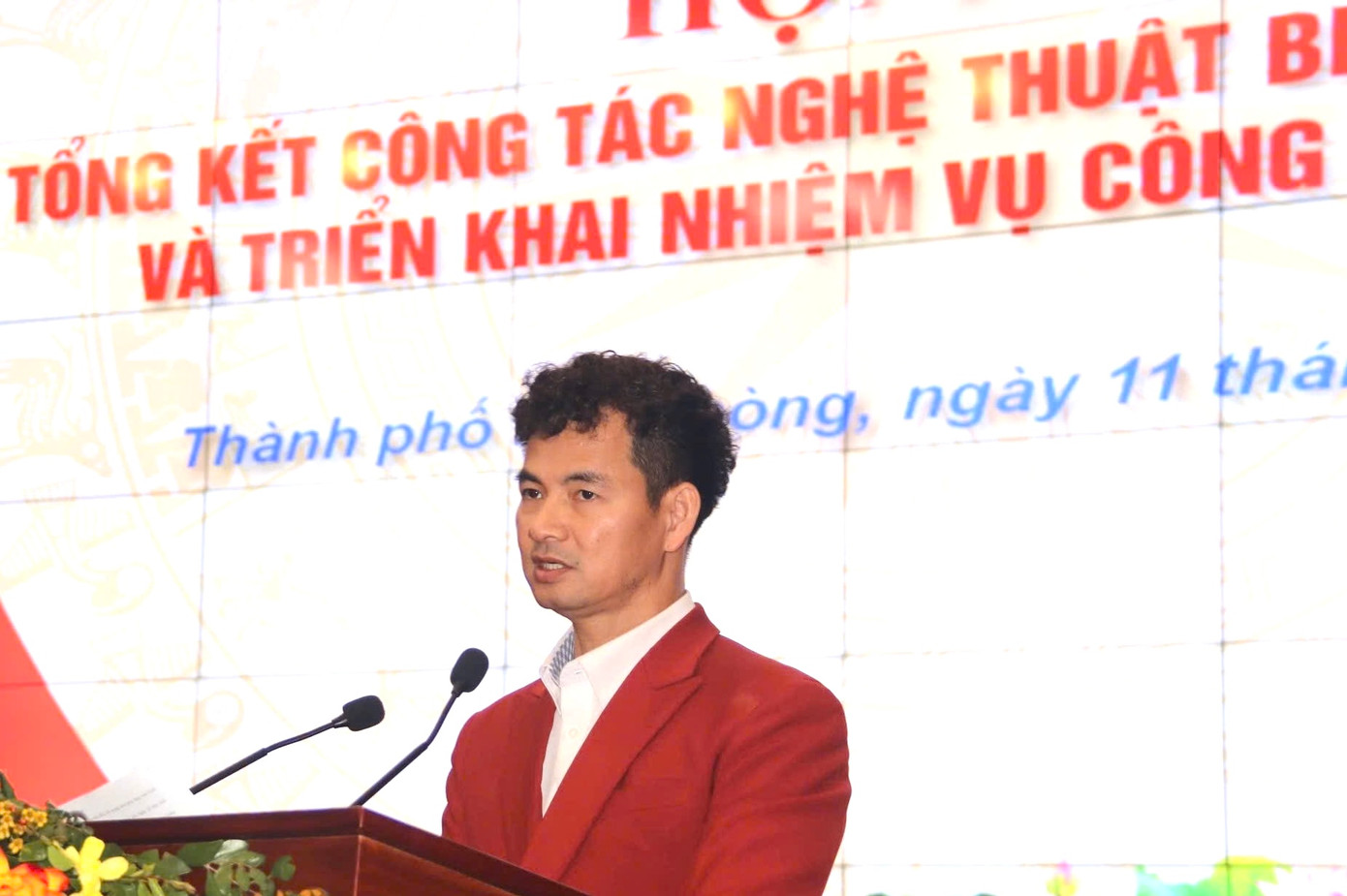 NSND Xuân Bắc - Cục trưởng Cục Nghệ thuật biểu diễn - nêu những định hướng trong năm 2025 của lĩnh vực nghệ thuật biểu diễn. NSND Xuân Bắc - Cục trưởng Cục Nghệ thuật biểu diễn - nêu những định hướng trong năm 2025 của lĩnh vực nghệ thuật biểu diễn.