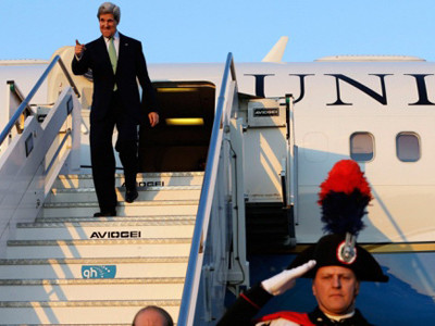 Ngoại trưởng John Kerry đến Roma dự hội nghị Những người bạn của Syria