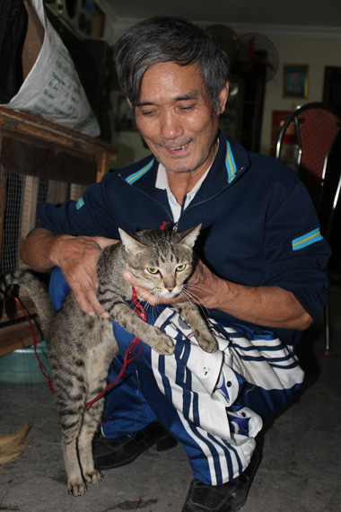 Ông Mỹ ủng hộ lập các đội chuyên trách bắt giữ chó mèo thả rông ở các khu đô thị, nơi đông dân cư nhưng lo ngại việc cấp số khó thực hiện. Ảnh: B.M Ông Mỹ ủng hộ lập các đội chuyên trách bắt giữ chó mèo thả rông ở các khu đô thị, nơi đông dân cư nhưng lo ngại việc cấp số khó thực hiện