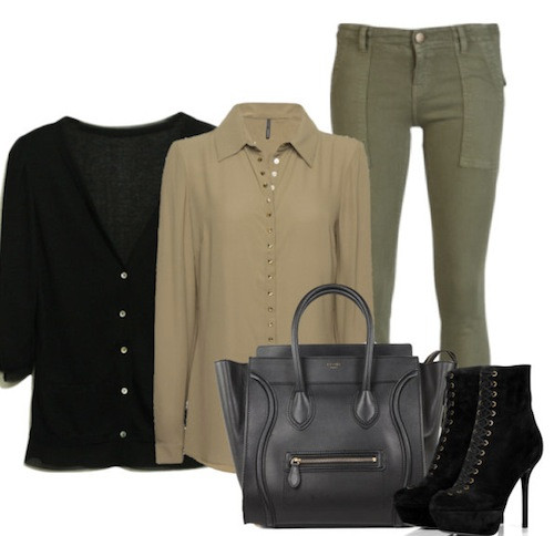 3 cách mix đồ ấn tượng với cardigan đen ảnh 1