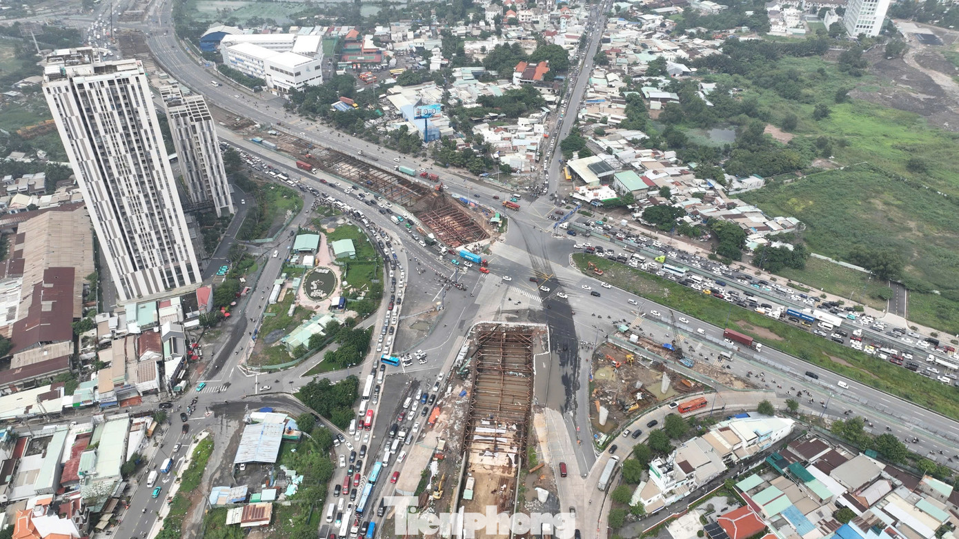 Nút giao thông An Phú, TP Thủ Đức. Ảnh: CTV