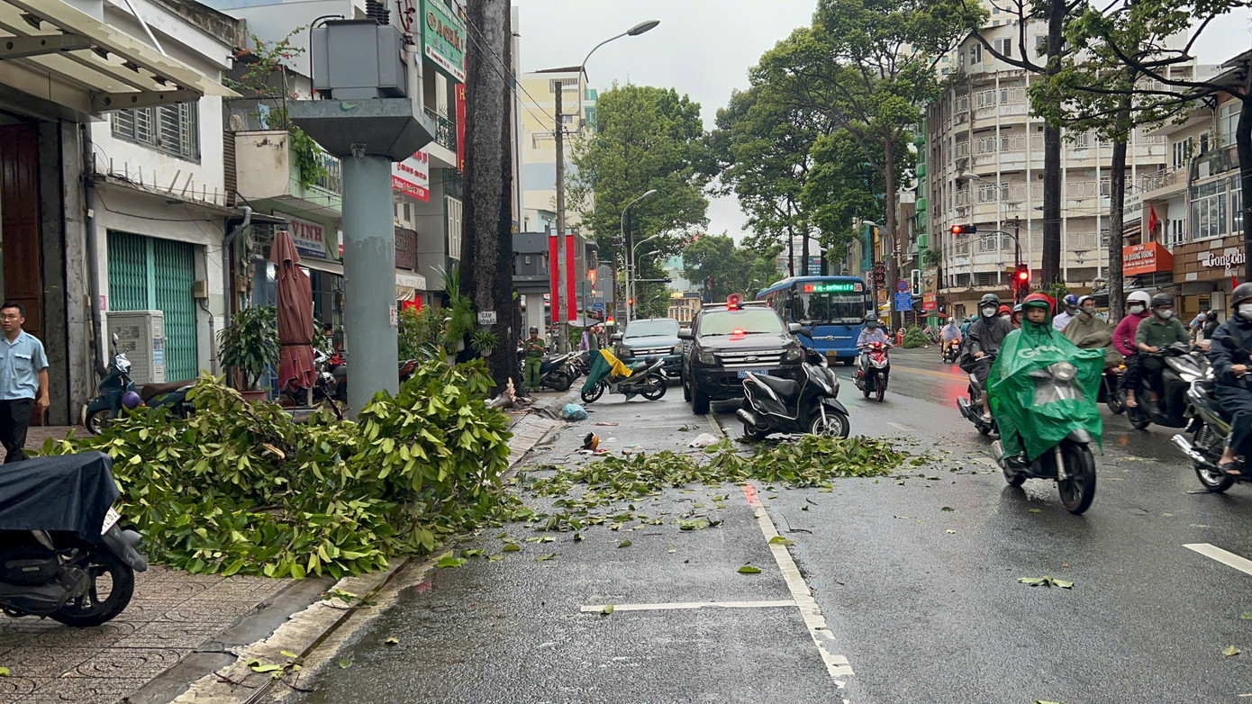 Hiện trường vụ việc.