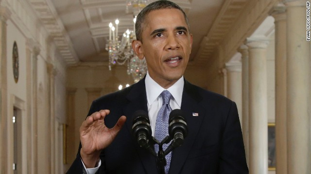 Tổng thống Obama phát biểu tại Nhà Trắng về vấn đề khủng hoảng Syria