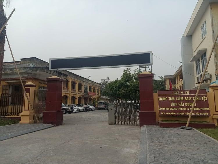 Trung tâm Kiểm soát bệnh tật tỉnh Hải Dương. Ảnh: Thi Ngọc Trung tâm Kiểm soát bệnh tật tỉnh Hải Dương. Ảnh: Thi Ngọc