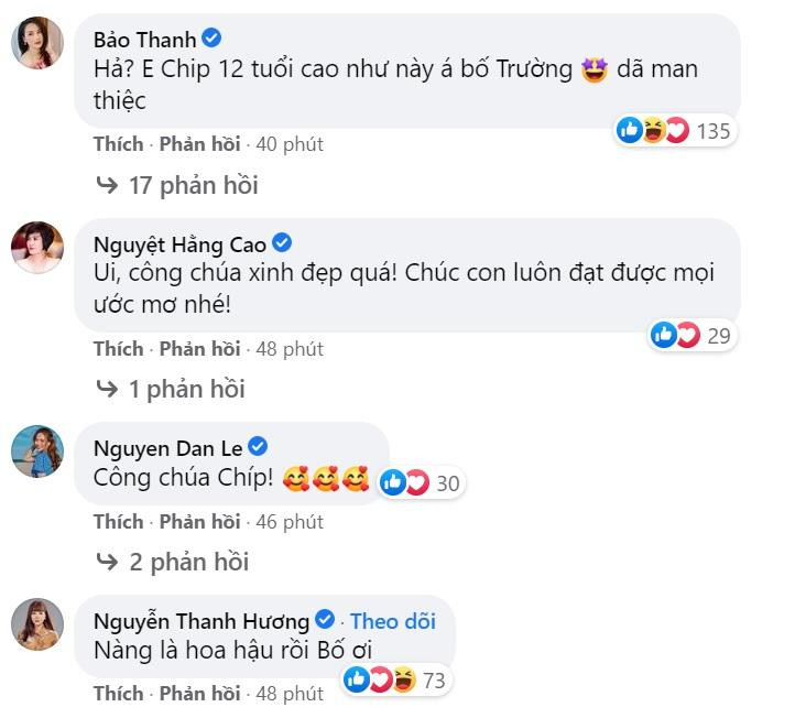 Dàn sao khen ngợi con gái Mạnh Trường ra dáng thiếu nữ Dàn sao khen ngợi con gái Mạnh Trường ra dáng thiếu nữ
