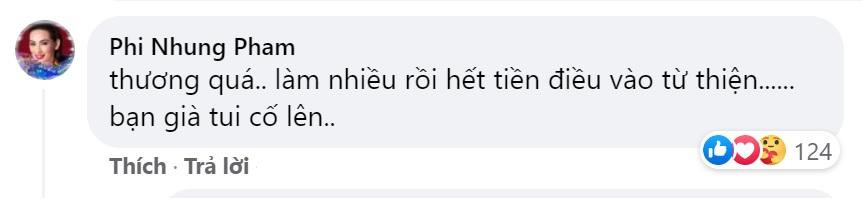 Phi Nhung bình luận dưới bài đăng của Việt Hương Phi Nhung bình luận dưới bài đăng của Việt Hương