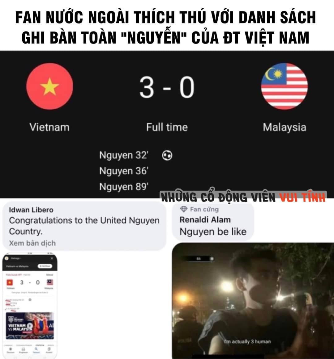 Bình luận hài hước của khán giả nước ngoài. Ảnh: Những cổ động viên vui tính Bình luận hài hước của khán giả nước ngoài. Ảnh: Những cổ động viên vui tính