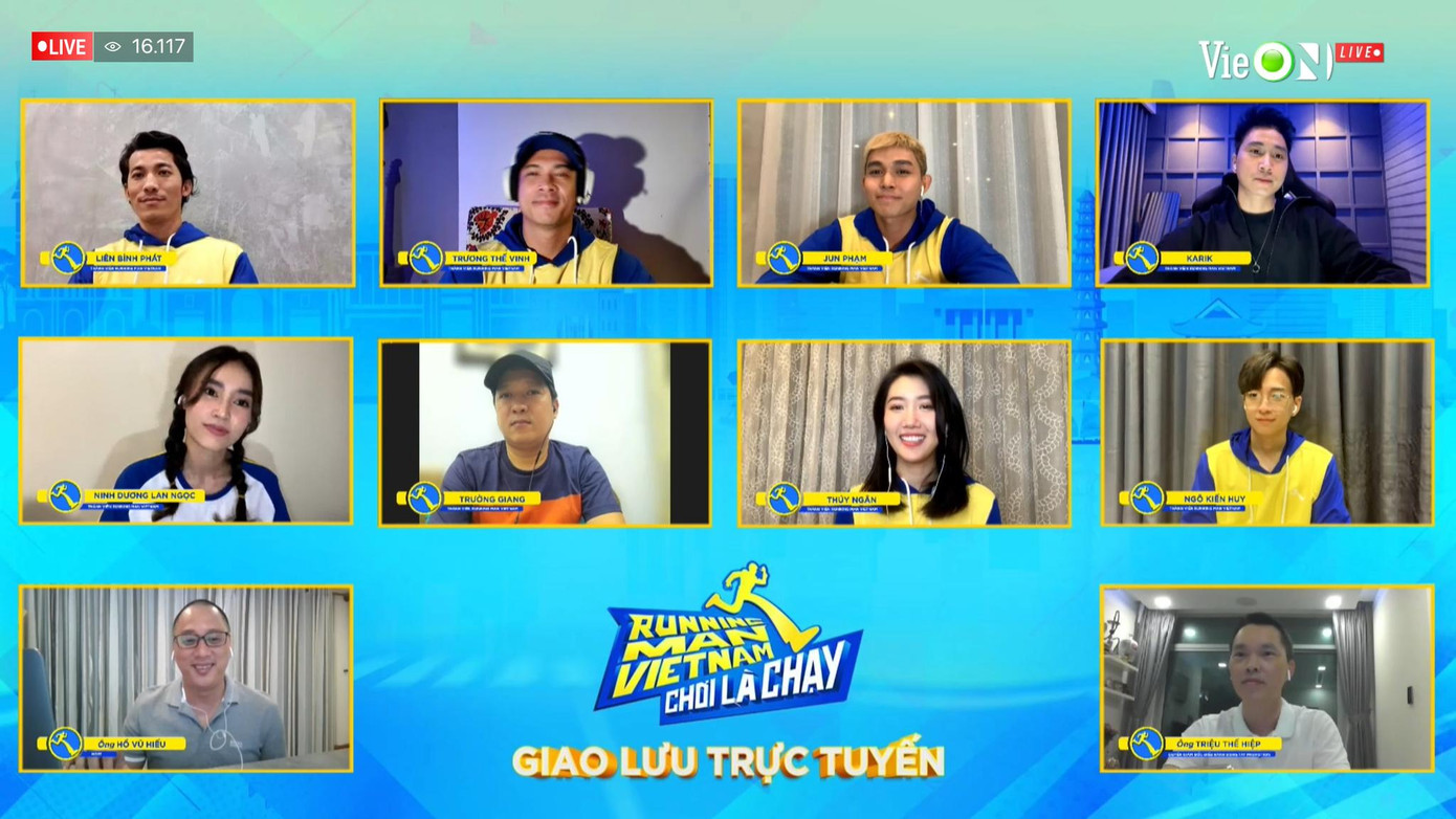 Buổi livestream chỉ có 8 thành viên chủ chốt và không có sự góp mặt của Jack Buổi livestream chỉ có 8 thành viên chủ chốt và không có sự góp mặt của Jack