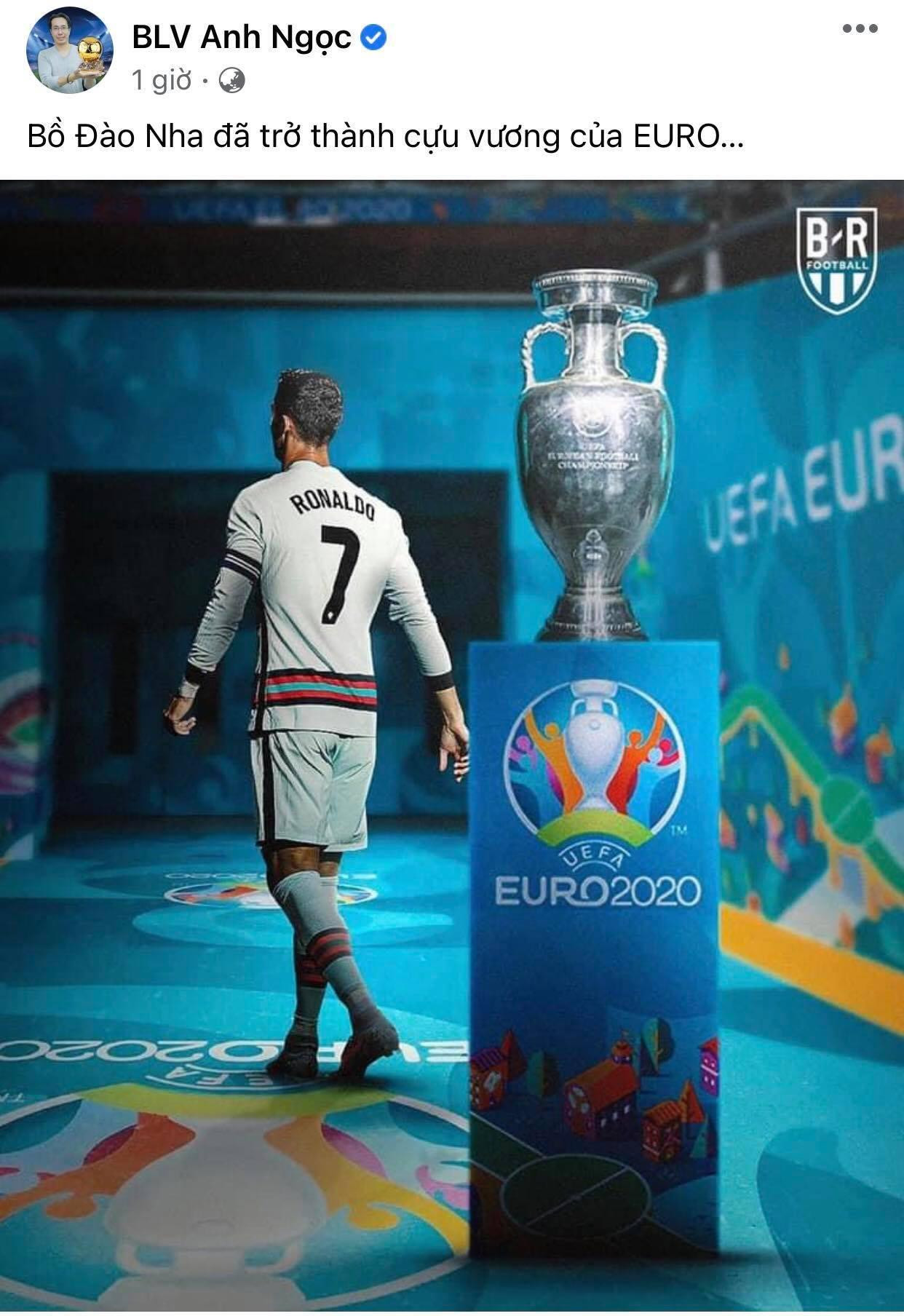 BLV Anh Ngọc tiếc nuối cho Bồ Đào Nha BLV Anh Ngọc tiếc nuối cho Bồ Đào Nha