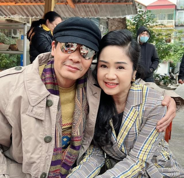 NSƯT Võ Hoài Nam cùng NSND Thu Hà