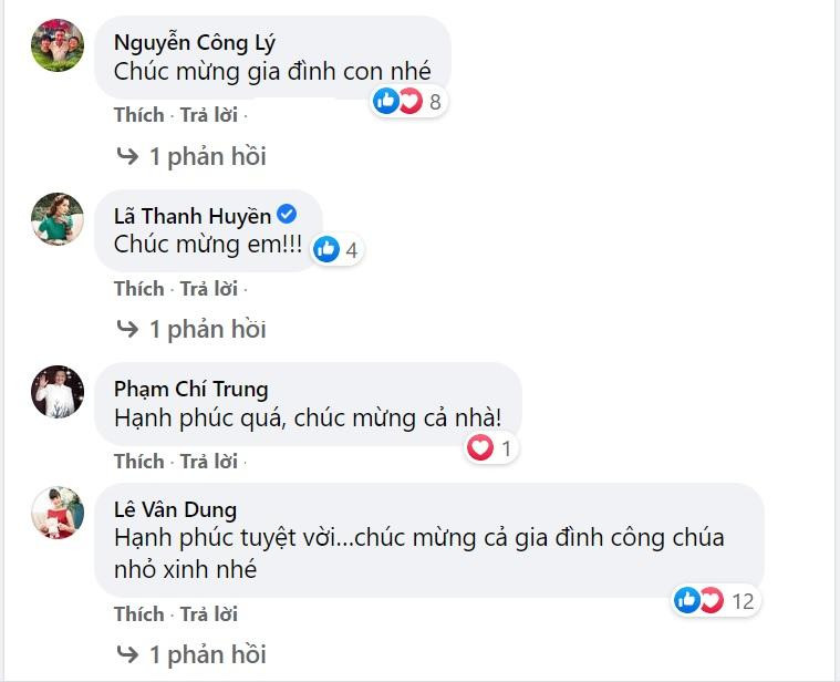 Dàn sao Việt chúc mừng Bảo Thanh và gia đình Dàn sao Việt chúc mừng Bảo Thanh và gia đình