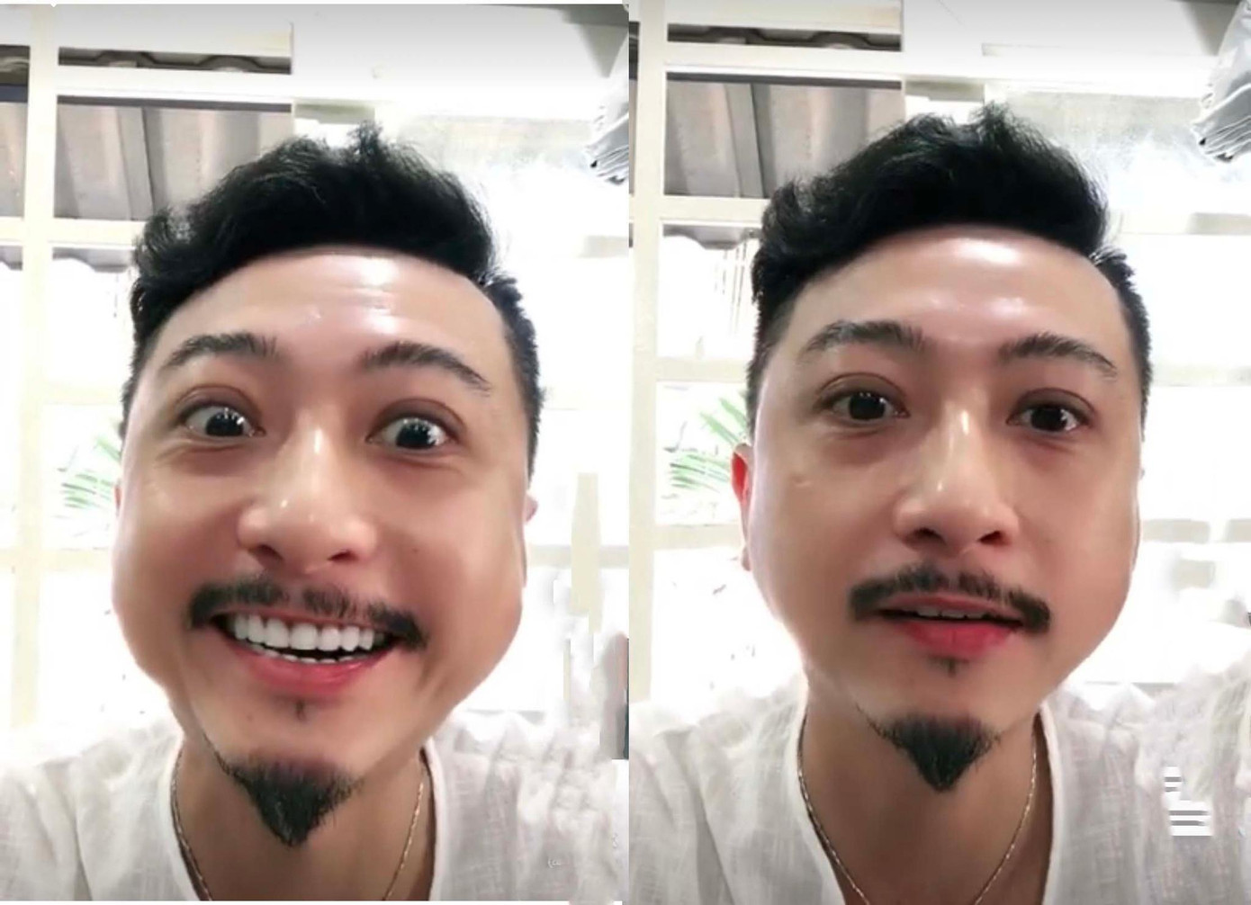 Hình ảnh cắt từ clip gây tranh cãi của Hứa Minh Đạt Hình ảnh cắt từ clip gây tranh cãi của Hứa Minh Đạt