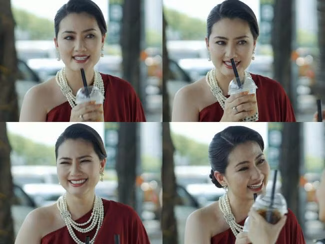 Tạo hình "dì Diễm" của Ngọc Lan trong Mặt nạ gương