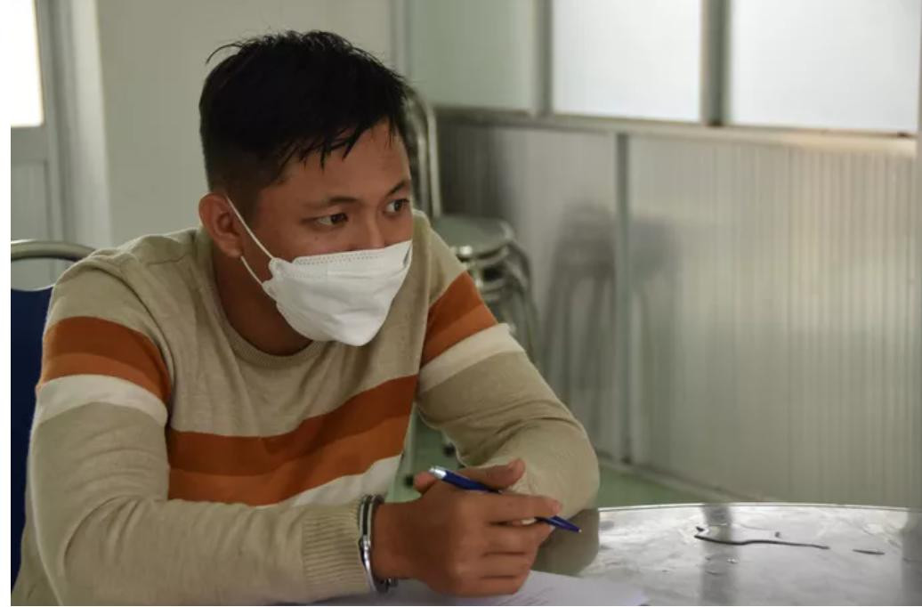 Bị can Nguyễn Quang Minh