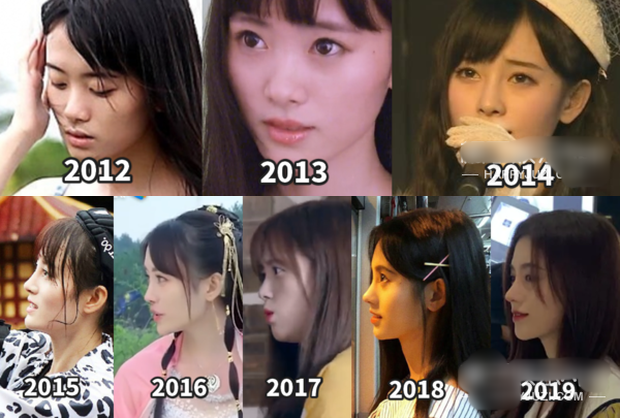 Gương mặt đổi khác rõ rệt của Cúc Tịnh Y qua từng năm được cư dân mạng so sánh.