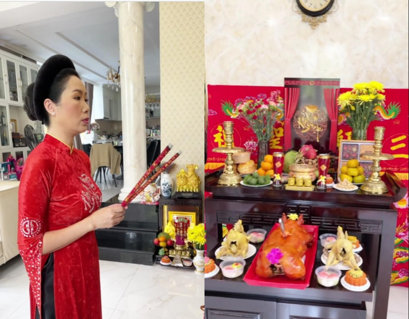 Nghệ sĩ Trịnh Kim Chi thành kính dâng hương lên Tổ nghề, mong bạn bè đồng nghiệp thật nhiều sức khỏe vượt qua thời gian khó khăn này và tiếp tục cống hiến cho nghệ thuật nước nhà.