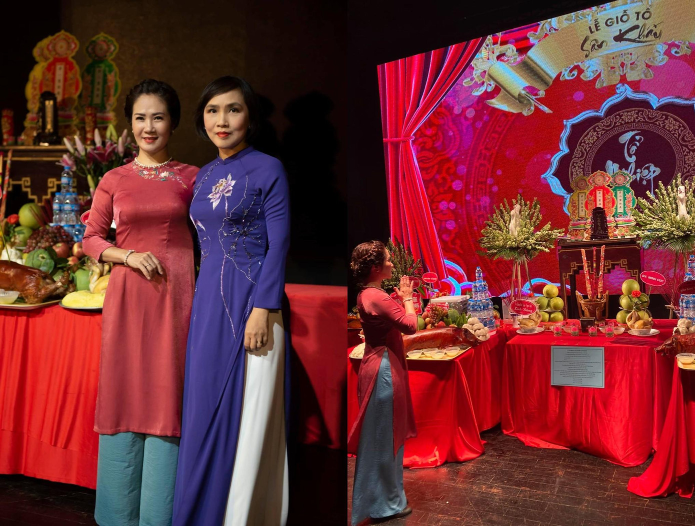 “Giỗ Tổ nghề năm nay thật đặc biệt! Ở khắp mọi nơi, chúng con chỉ biết dâng nén nhang tri ân tới Tổ nghề Sân khấu! Mong cho nghệ sĩ chúng con luôn được mạnh khỏe, vượt qua đại dịch và luôn tràn đầy nhiệt huyết với nghề để có nhiều tác phẩm hay đến với khán giả!”, diễn viên Nguyệt Hằng tâm sự.