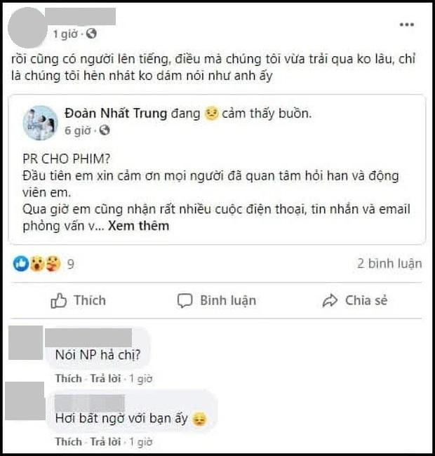 Thành viên trong phim điện ảnh Song song có sự tham gia của Nhã Phương chia sẻ bài đăng của đạo diễn Nhất Trung Thành viên trong phim điện ảnh Song song có sự tham gia của Nhã Phương chia sẻ bài đăng của đạo diễn Nhất Trung