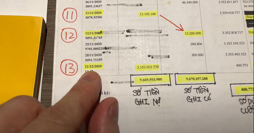 Nam MC làm rõ các con số