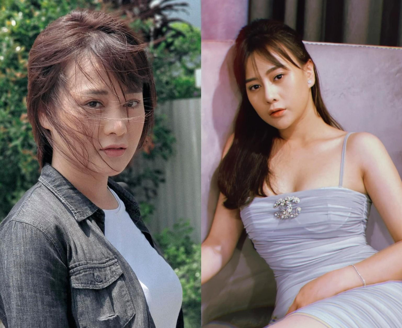 Nếu như Nam thường ăn vận “kín cổng cao tường” thì Phương Oanh ngoài đợi lại táo bạo, quyến rũ.