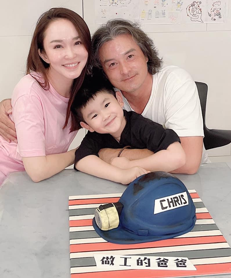 Gia đình nhỏ của Lý Minh Thuận và Phạm Văn Phương.