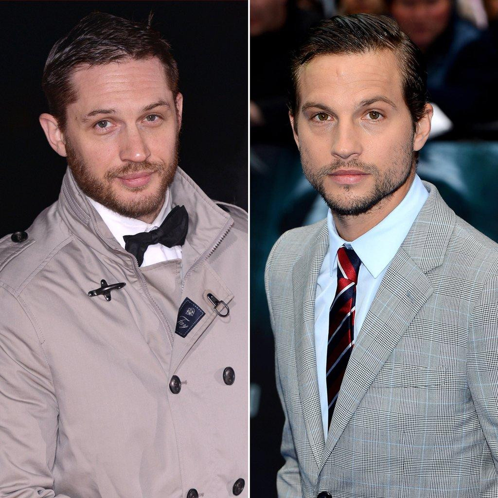 Tom Hardy (trái) và Logan Marshall-Green (phải)