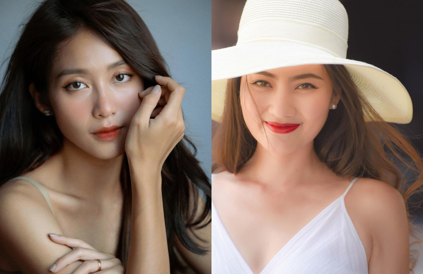 Khả Ngân (trái) và Ngọc Lan Khả Ngân (trái) và Ngọc Lan