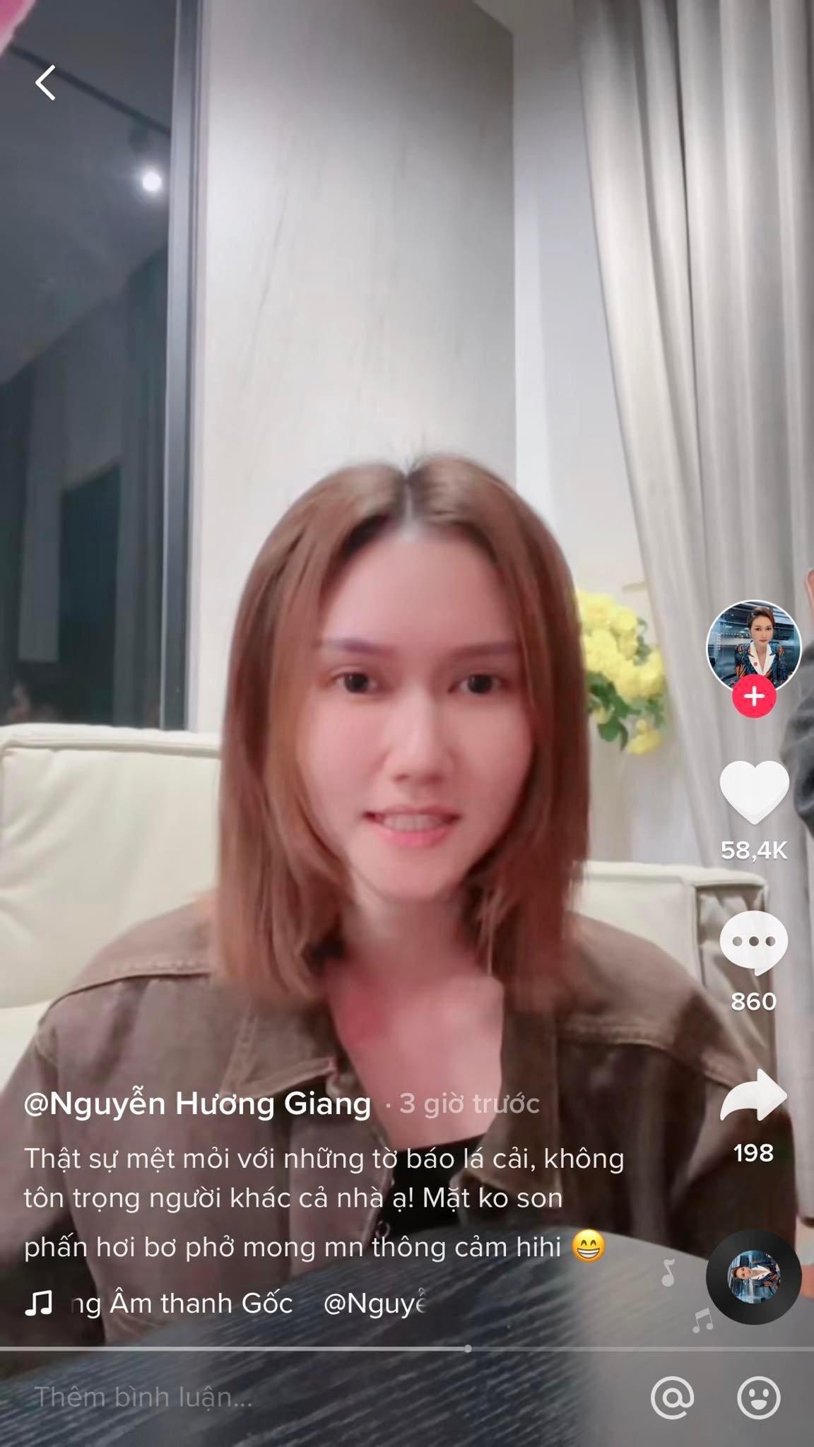 Hương Giang lên tiếng về tin đồn thất thiệt Hương Giang lên tiếng về tin đồn thất thiệt