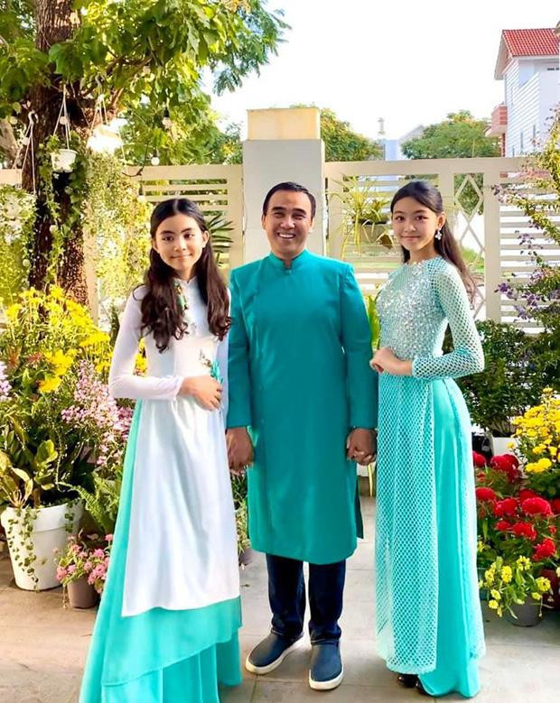 Quyền Linh và hai con gái