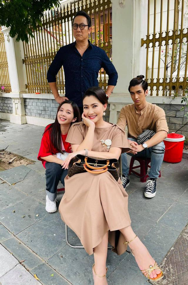 Ngọc Lan ở hậu trường Mặt nạ gương