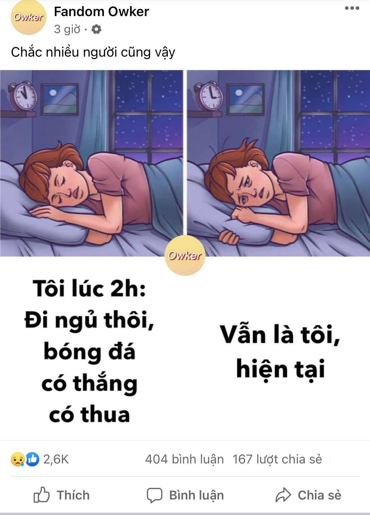 Nhiều fan mất ngủ vì trận thua đầy nuối tiếc