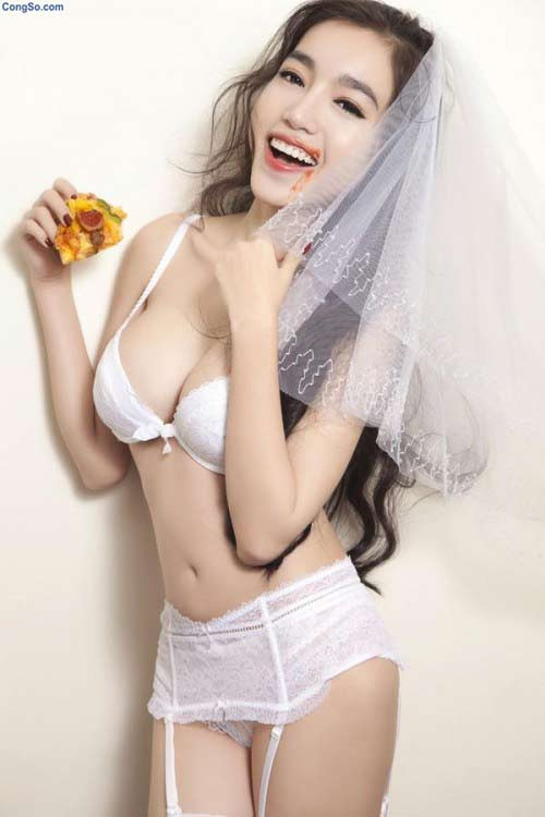 "Hot girl" Elly Trần..