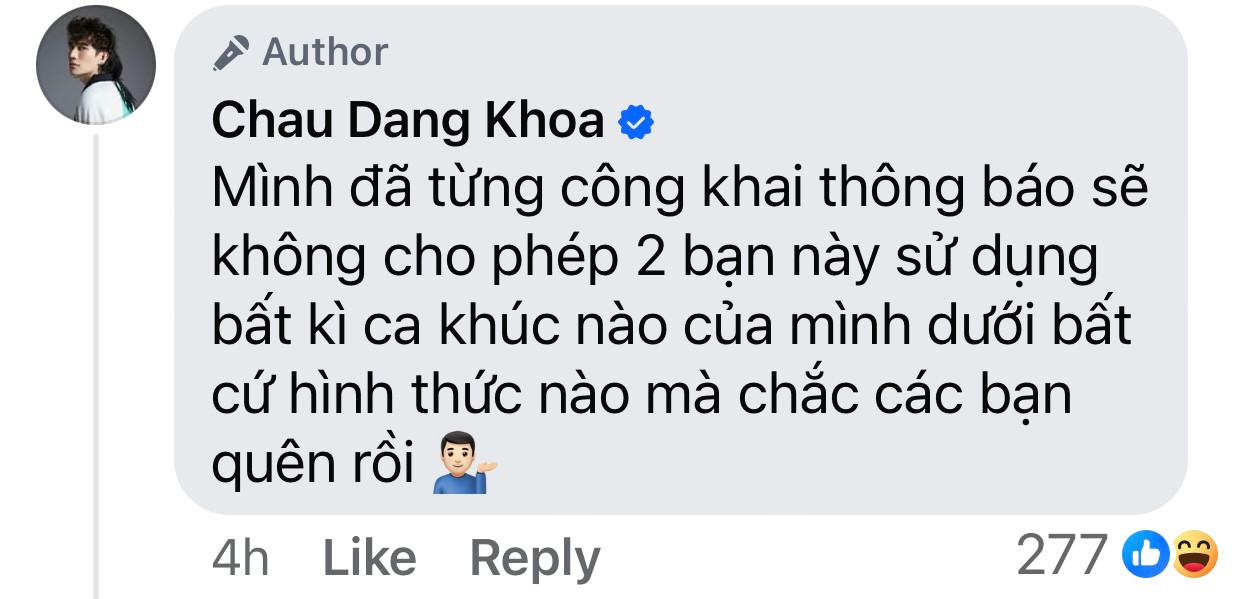 Chia sẻ của Châu Đăng Khoa sau phần trình diễn Hương Đêm Bay Xa của LyLy và Orange.