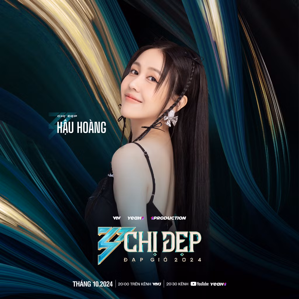Năng lượng dễ thương, gần gũi sẽ là yếu tố giúp Hậu Hoàng nổi bật giữa dàn Chị Đẹp đa tài.