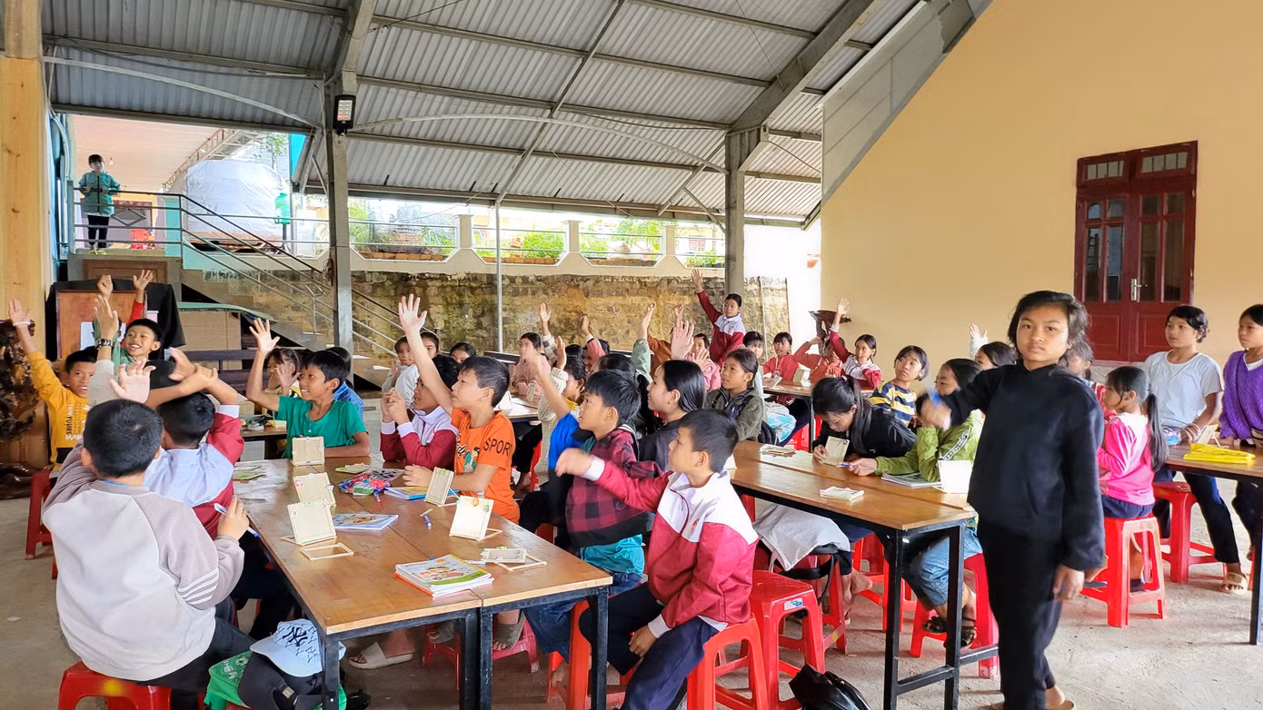 Không gian của lớp học Hè iClass. Không gian của lớp học Hè iClass.