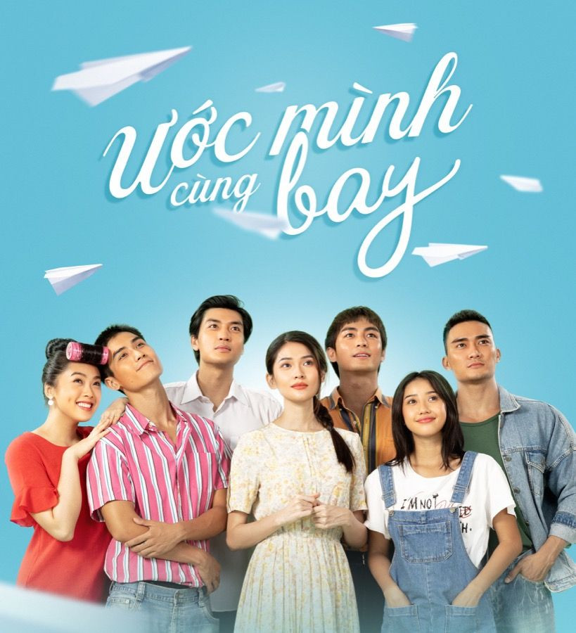 Nhóm bạn thanh xuân trong Ước Mình Cùng Bay.