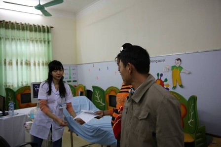 Được thăm khám, dặn dò chu đáo