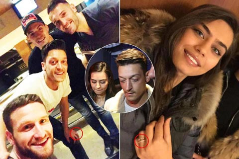 Sao Arsenal bí mật đính hôn với cựu Hoa hậu Thổ Nhĩ Kỳ ảnh 2