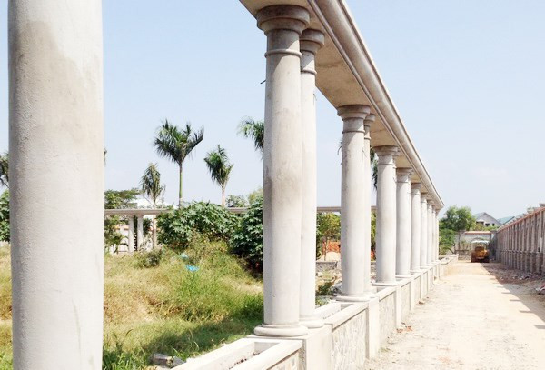 Hàng rào khu biệt thự