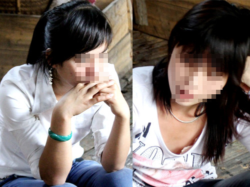 Ngân Thị Oanh và Hà Thị Thủy tủi nhục kể lại chuổi ngày bị lừa vào “động quỷ”