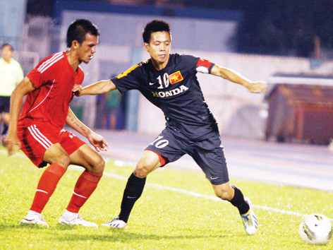 U23 (đen) vẫn chưa có nét