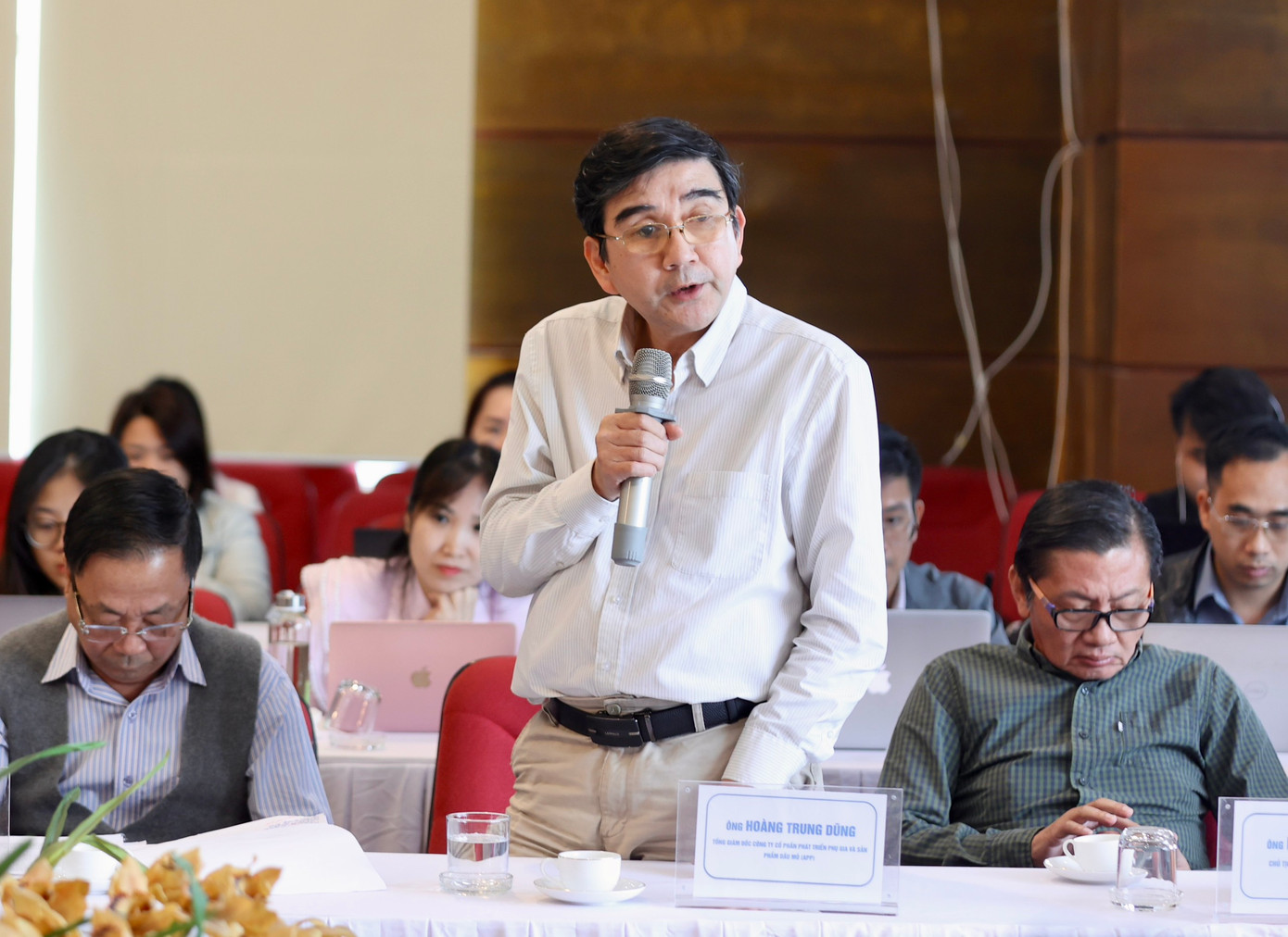 Ông Hoàng Trung Dũng - Tổng giám đốc Công ty CP Phát triển Phụ gia và Sản phẩm dầu mỏ (APP) Ông Hoàng Trung Dũng - Tổng giám đốc Công ty CP Phát triển Phụ gia và Sản phẩm dầu mỏ (APP)