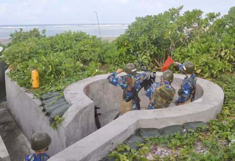 Miệt mài trên thao trường…