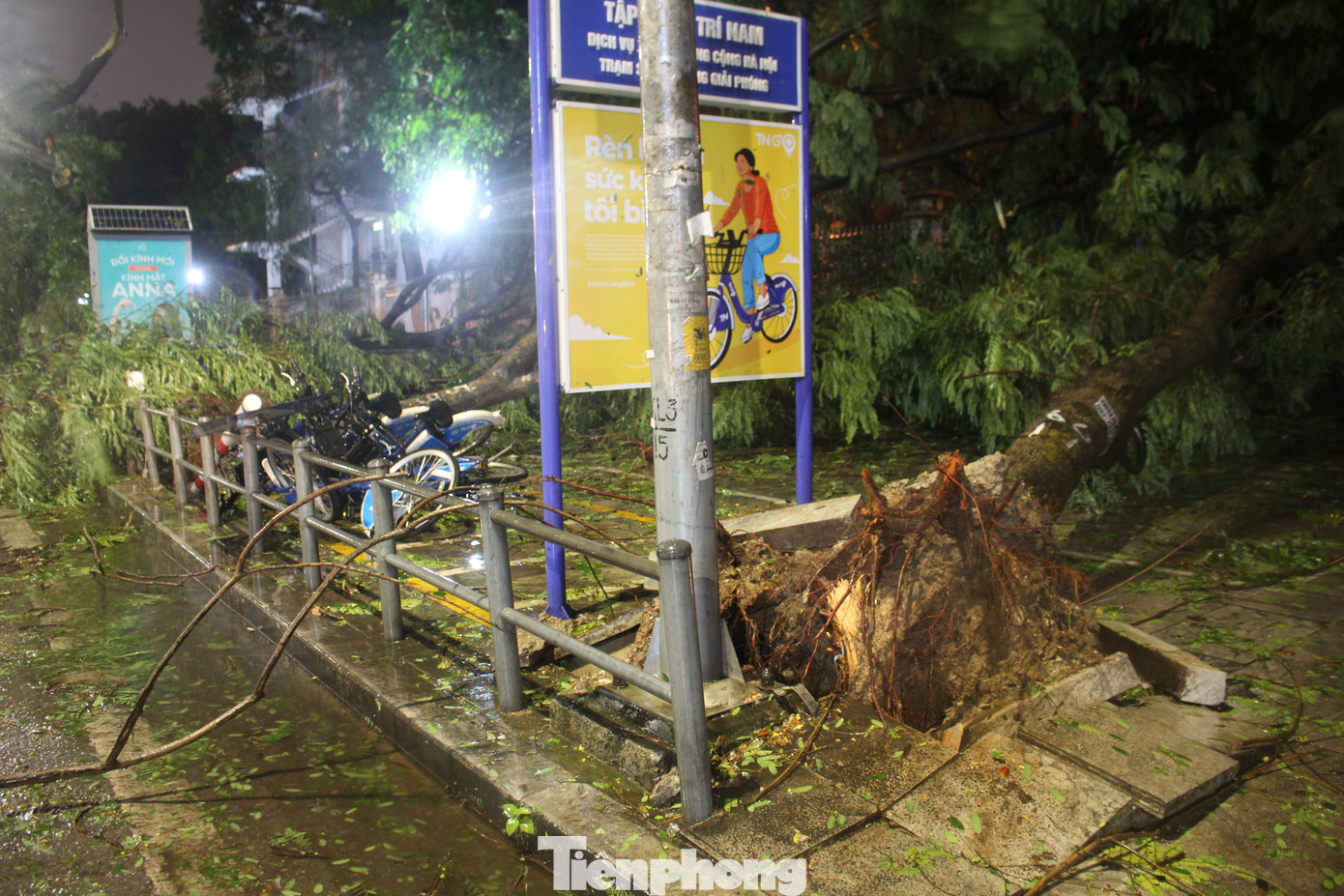 Trong ngày 7/9, nhiều tỉnh phía Bắc như Quảng Ninh, Hải Phòng đã hứng chịu những thiệt hại nặng nề về người và tài sản, do ảnh hưởng của siêu bão số 3 (YAGI). Tại Hà Nội, siêu bão đã phá hủy, làm hư hỏng nhiều công trình, nhà cửa và nhất là quật ngã la liệt cây cổ thụ trên hầu hết các tuyến đường. Trong ngày 7/9, nhiều tỉnh phía Bắc như Quảng Ninh, Hải Phòng đã hứng chịu những thiệt hại nặng nề về người và tài sản, do ảnh hưởng của siêu bão số 3 (YAGI). Tại Hà Nội, siêu bão đã phá hủy, làm hư hỏng nhiều công trình, nhà cửa và nhất là quật ngã la liệt cây cổ thụ trên hầu hết các tuyến đường.