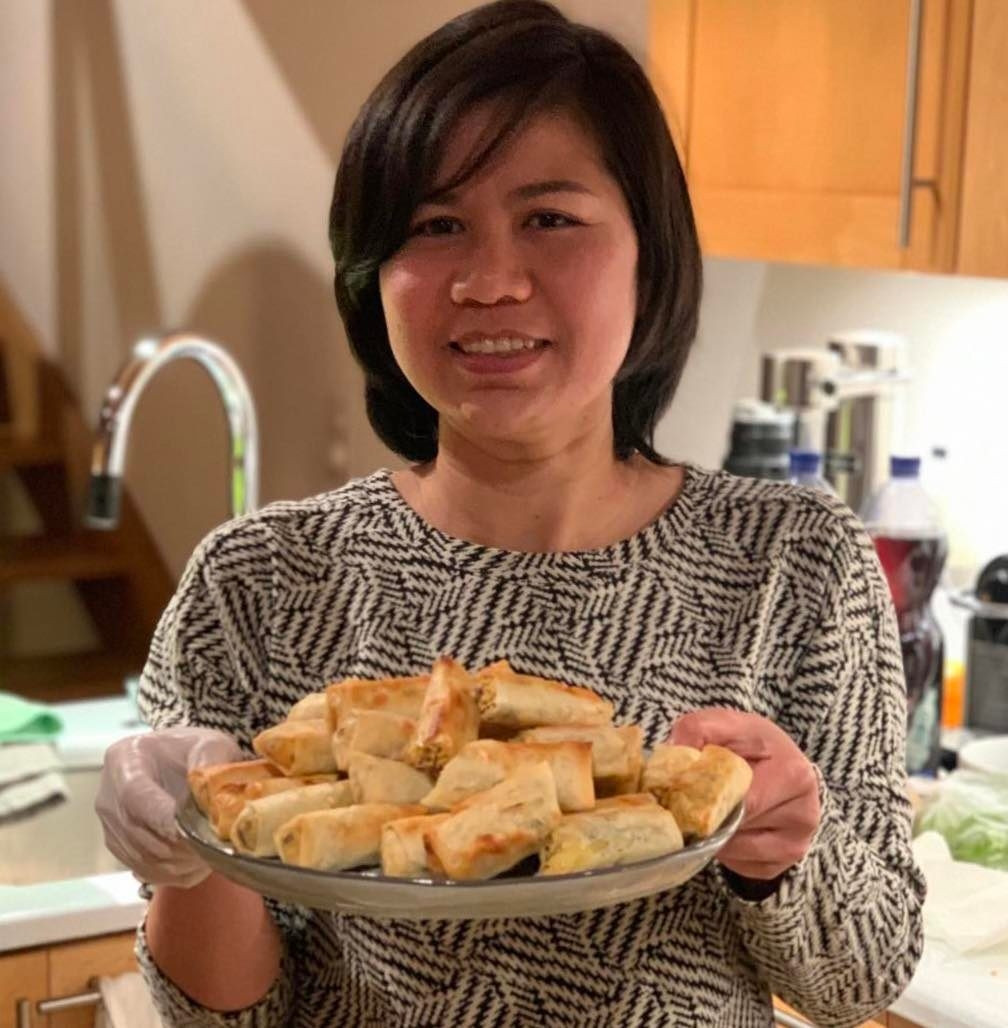 Nàng dâu 39 tuổi mong muốn có thể giới thiệu và quảng bá văn hóa, ẩm thực Việt Nam tới bạn bè quốc tế.