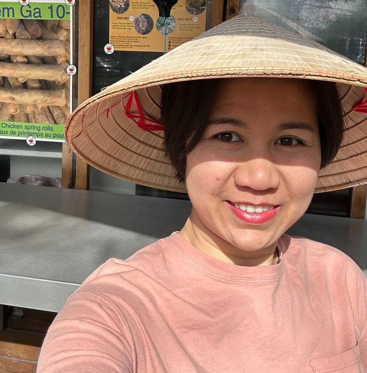 Nàng dâu 39 tuổi mong muốn có thể giới thiệu và quảng bá văn hóa, ẩm thực Việt Nam tới bạn bè quốc tế.